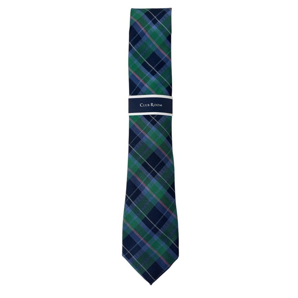 CLUB ROOM Men’s Patterned Classic Tie
